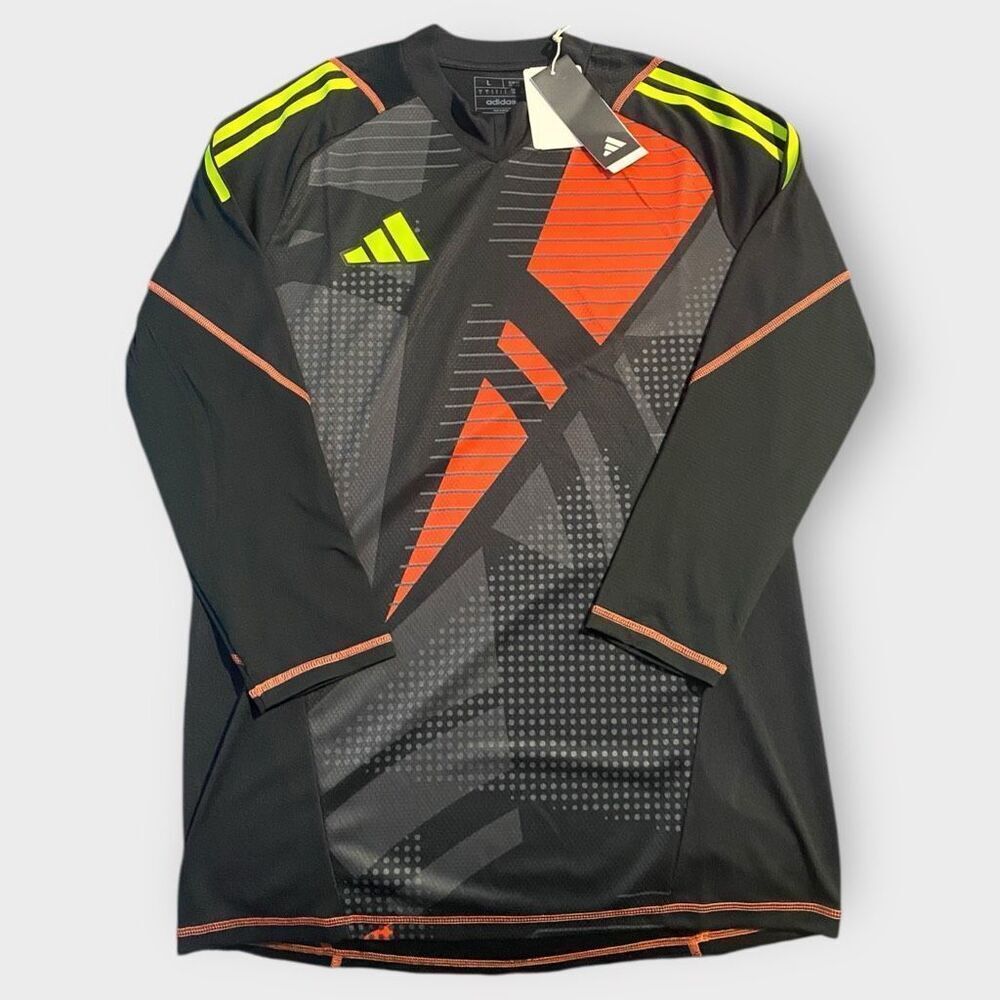 Adidas Tiro 24 Pro Goalkeeper Long Sleeve Slim Fit Black Jersey IN0417 size L